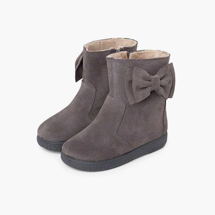 Botas<Pisamonas Botas Niña Serraje Lazo Lateral Grande