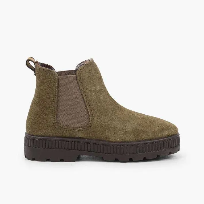 Botas<Pisamonas Botas Niños Suela Track Con Elastico