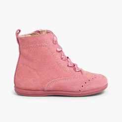 Botas<Pisamonas Botas Pascualas Con Cremallera Y Lazo Raso