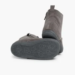 Botas<Pisamonas Botas Pascualas Con Cremallera Y Lazo Raso
