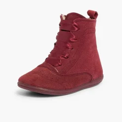 Botas<Pisamonas Botas Pascualas Con Cremallera Y Lazo Raso