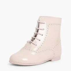 Botas<Pisamonas Botas Pascualas Para Niñas Charol
