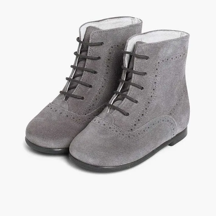 Botas<Pisamonas Botas Pascualas Para Niñas Serraje