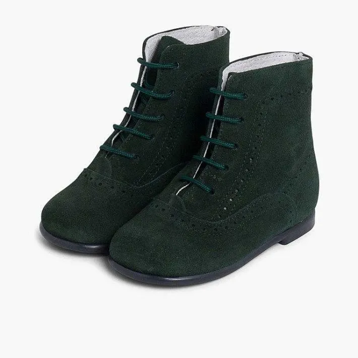 Botas<Pisamonas Botas Pascualas Para Niñas Serraje
