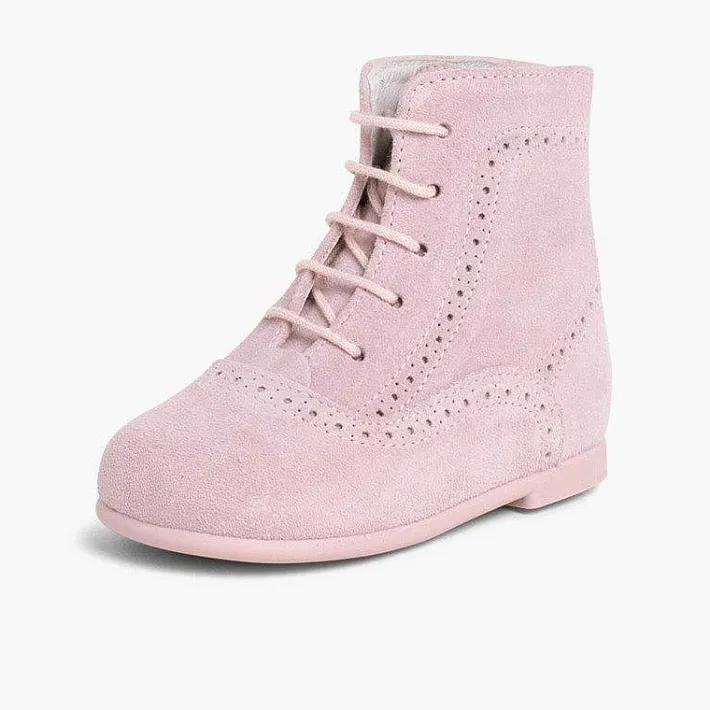 Botas<Pisamonas Botas Pascualas Para Niñas Serraje