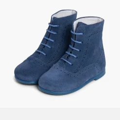 Botas<Pisamonas Botas Pascualas Para Niñas Serraje
