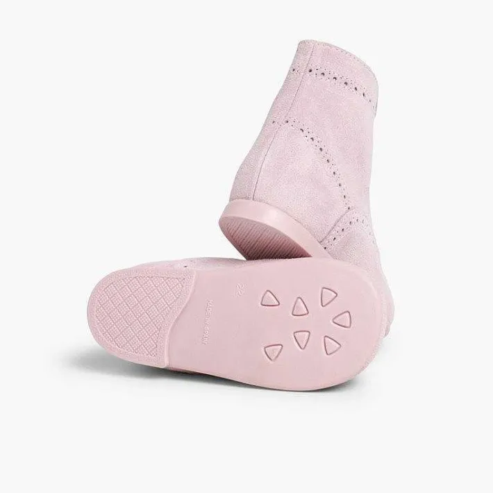 Botas<Pisamonas Botas Pascualas Para Niñas Serraje