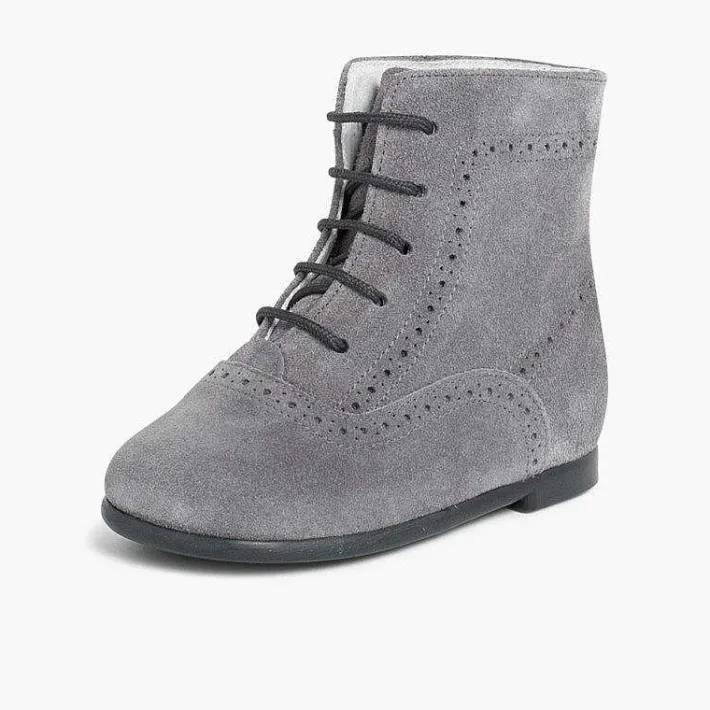 Botas<Pisamonas Botas Pascualas Para Niñas Serraje