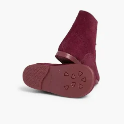 Botas<Pisamonas Botas Pascualas Para Niñas Serraje