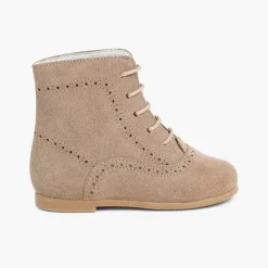Botas<Pisamonas Botas Pascualas Para Niñas Serraje