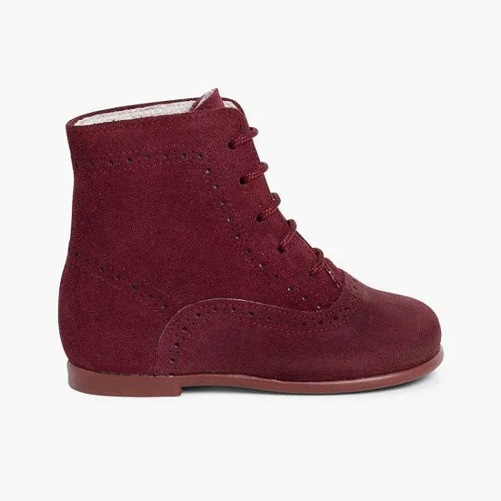 Botas<Pisamonas Botas Pascualas Para Niñas Serraje