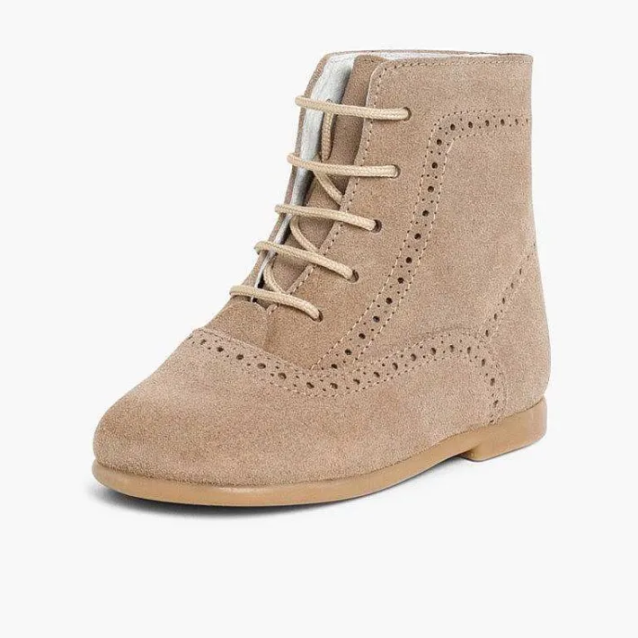 Botas<Pisamonas Botas Pascualas Para Niñas Serraje