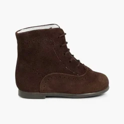 Botas<Pisamonas Botas Pascualas Para Niñas Serraje