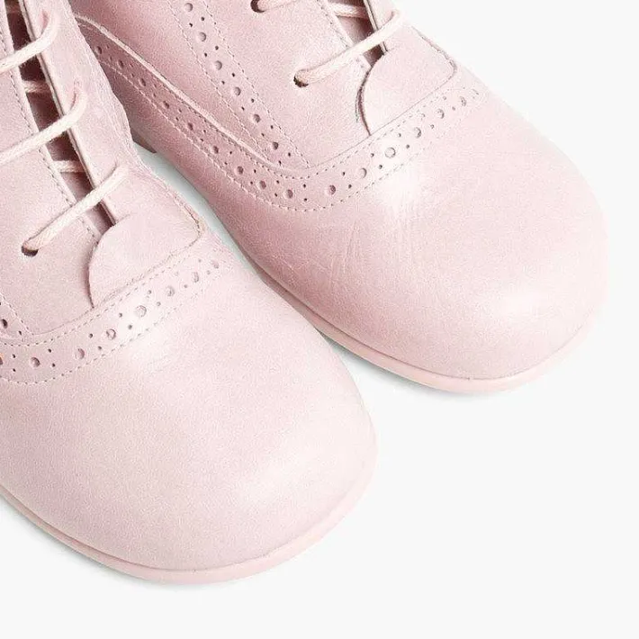Botas<Pisamonas Botas Pascualas Para Niñas Piel