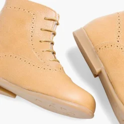 Botas<Pisamonas Botas Pascualas Para Niñas Piel