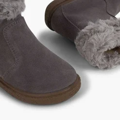 Botas<Pisamonas Botas Pelo Media Cana Con Cremallera