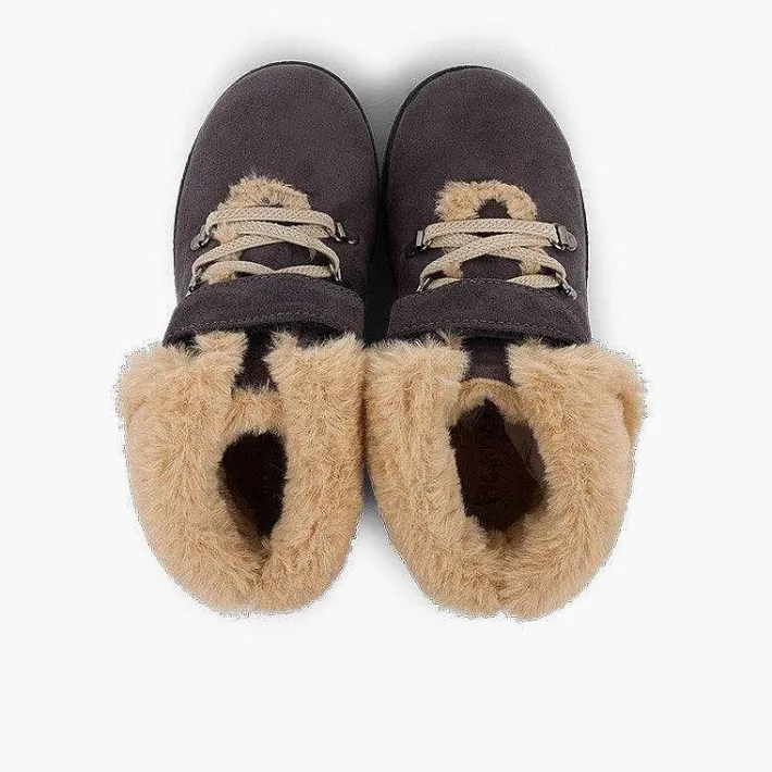 Botas<Pisamonas Botas Pelo Niños Cinta Adhesiva Suela Dentada