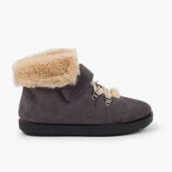 Botas<Pisamonas Botas Pelo Niños Cinta Adhesiva Suela Dentada