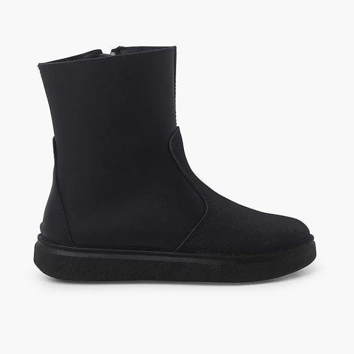 Botas<Pisamonas Botas Piel Con Refuerzo Y Cremallera Lateral