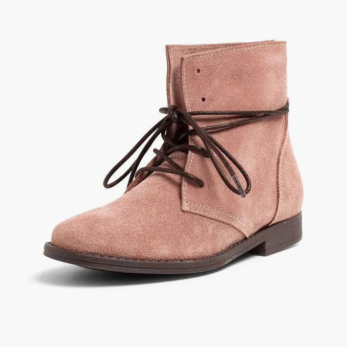 Botas<Pisamonas Botas Serraje Cordones Encerados