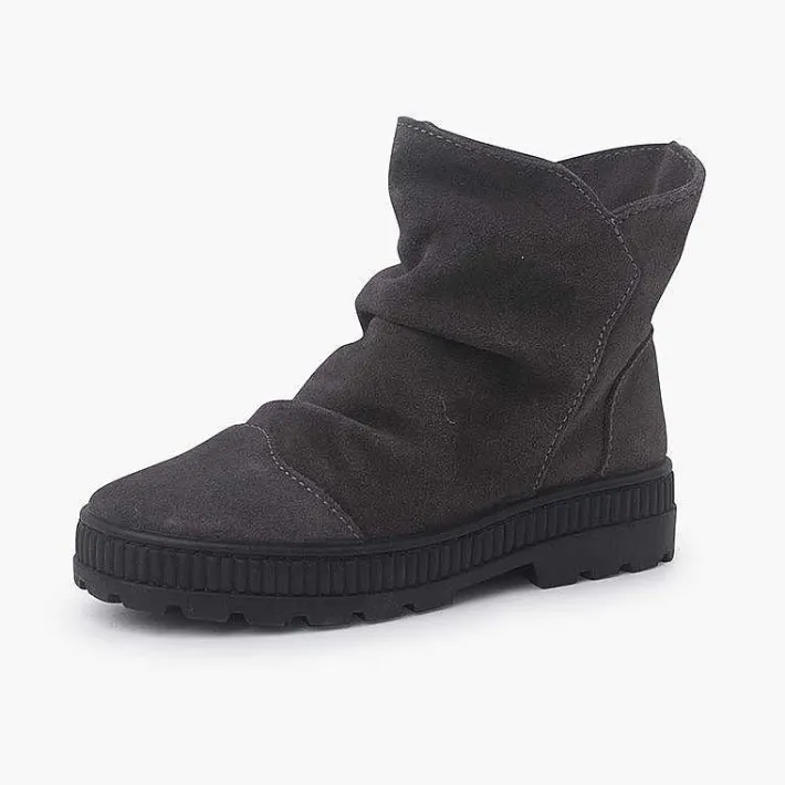 Botas<Pisamonas Botas Serraje Efecto Arrugado