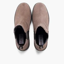 Botas<Pisamonas Botas Serraje Elastico Lateral Calcetin Rayas