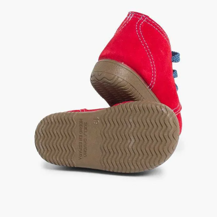 Botas<Pisamonas Botas Serraje Niños Cordones Intercambiables