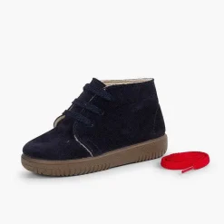 Botas<Pisamonas Botas Serraje Niños Cordones Intercambiables