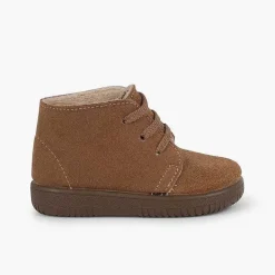 Botas<Pisamonas Botas Serraje Niños Cordones Intercambiables