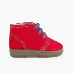 Botas<Pisamonas Botas Serraje Niños Cordones Intercambiables