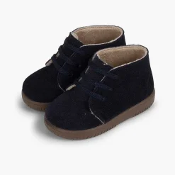 Botas<Pisamonas Botas Serraje Niños Cordones Intercambiables