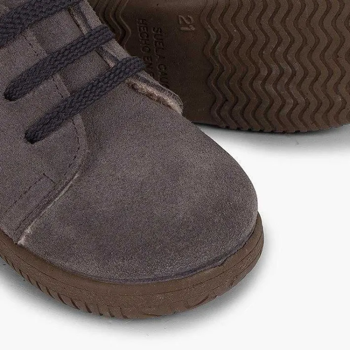 Botas<Pisamonas Botas Serraje Niños Cordones Intercambiables