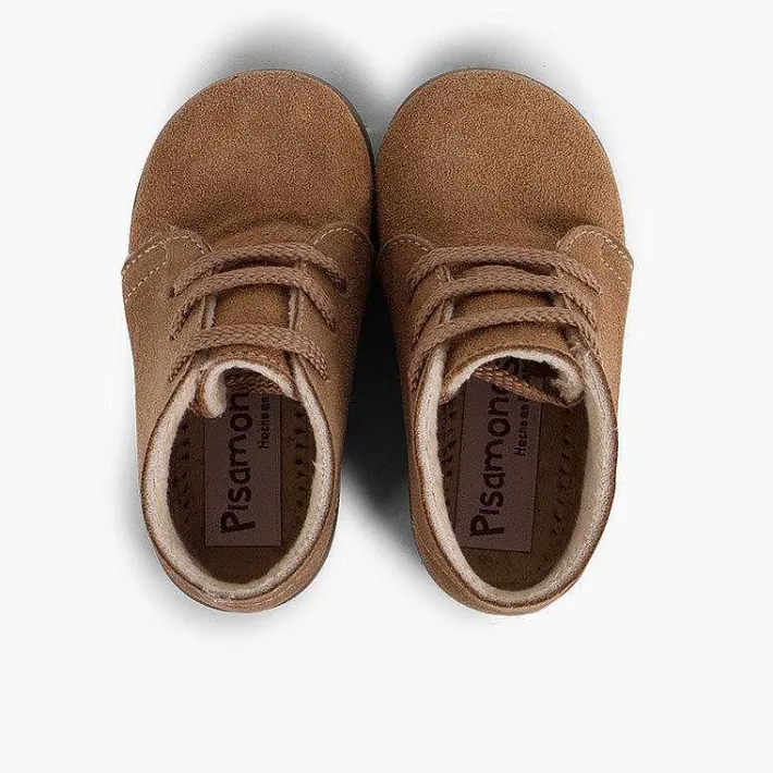 Botas<Pisamonas Botas Serraje Niños Cordones Intercambiables