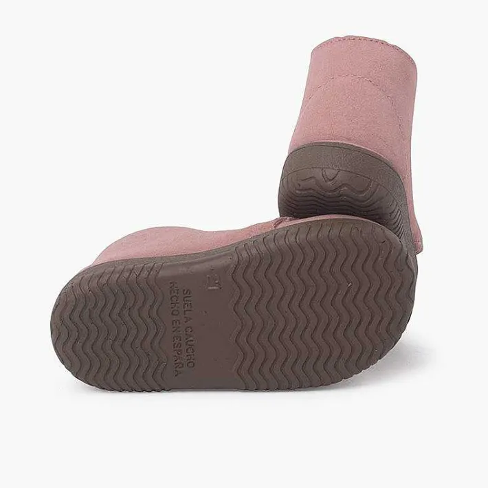 Botas<Pisamonas Botas Serraje Niños Cordones Intercambiables
