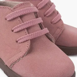 Botas<Pisamonas Botas Serraje Niños Cordones Intercambiables