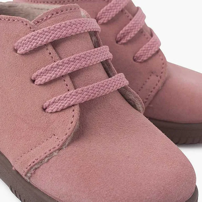 Botas<Pisamonas Botas Serraje Niños Cordones Intercambiables