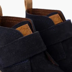 Botas<Pisamonas Botas Serraje Niños Suela Sport Tira Adherente