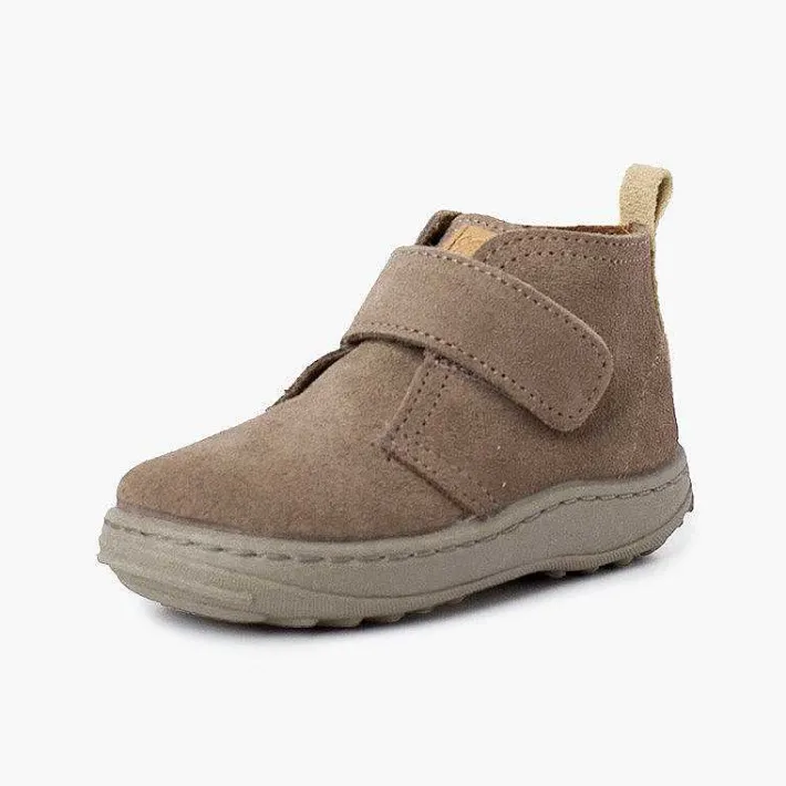 Botas<Pisamonas Botas Serraje Niños Suela Sport Tira Adherente
