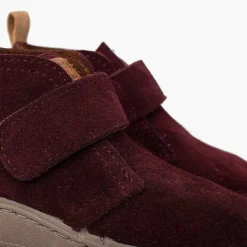 Botas<Pisamonas Botas Serraje Niños Suela Sport Tira Adherente