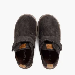 Botas<Pisamonas Botas Serraje Niños Suela Sport Tira Adherente