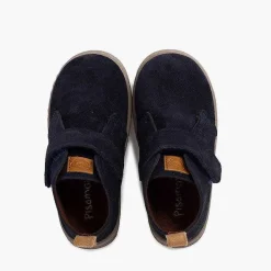 Botas<Pisamonas Botas Serraje Niños Suela Sport Tira Adherente