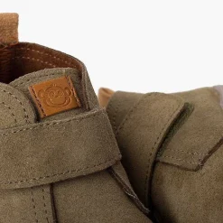 Botas<Pisamonas Botas Serraje Niños Suela Sport Tira Adherente