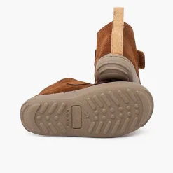 Botas<Pisamonas Botas Serraje Niños Suela Sport Tira Adherente