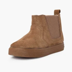 Botas<Pisamonas Botas Suela Ancha Cremallera Y Elastico Niños
