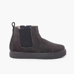 Botas<Pisamonas Botas Suela Ancha Cremallera Y Elastico Niños