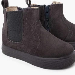 Botas<Pisamonas Botas Suela Ancha Cremallera Y Elastico Niños