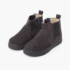 Botas<Pisamonas Botas Suela Ancha Cremallera Y Elastico Niños