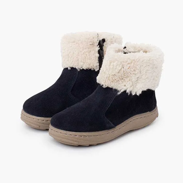Botas<Pisamonas Botas Suela Sport Cremallera Y Borrego