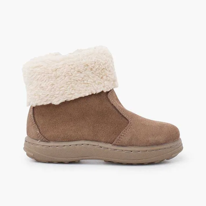 Botas<Pisamonas Botas Suela Sport Cremallera Y Borrego