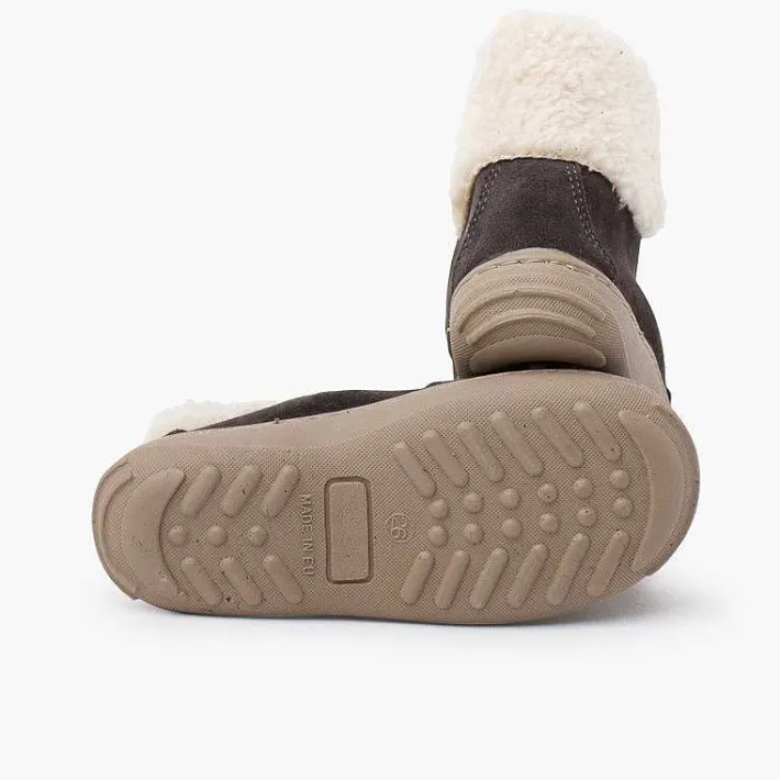 Botas<Pisamonas Botas Suela Sport Cremallera Y Borrego